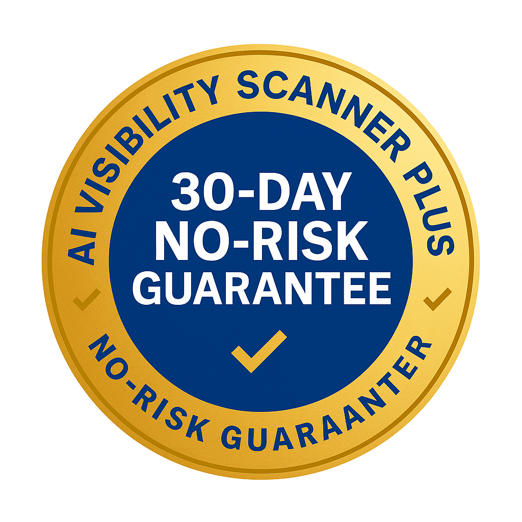 AI visibility Scanner Plus Guarantee