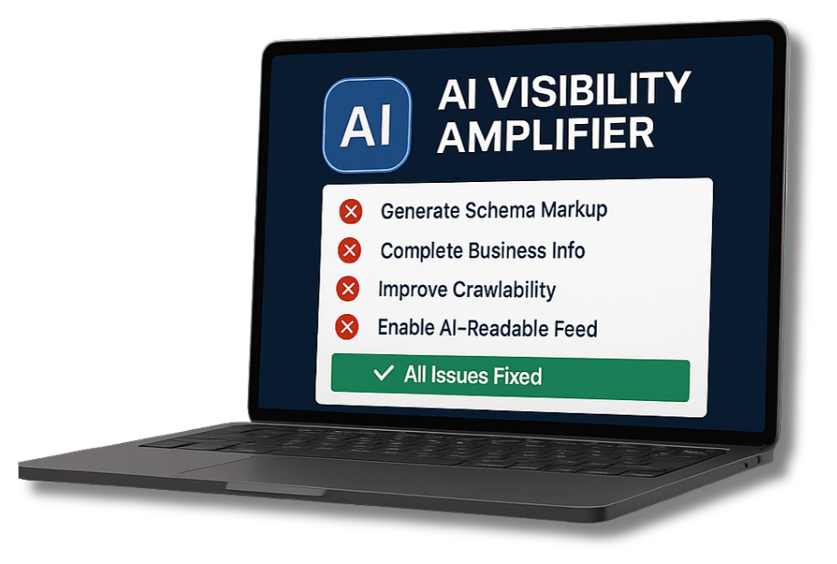 AI Visibility Amplifier - Generate Schema Marketup